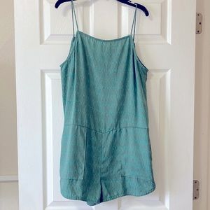 RVCA romper with pockets, medium